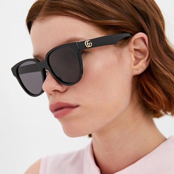 NEW GUCCI GG0960SA 002 BLACK WOMEN’S SUNGLASSES GUCCI - Picture 7 of 14